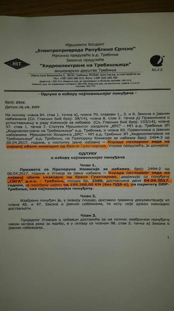 HET Siga posao gradnje potpornog zidan Grancarevo 200 000 KM.jpg